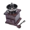 Manual Coffee Grinder Hand Beans Grinding Machine Burr Mill Manual Bean Grinder Roasters2659