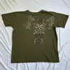 Cyber ​​bzdurowa graficzna koszulka Y2K gwiazda czaszka drukowana koszulki z krótkim rękawem japońskie emo 00s vintage e-dziewczyna gotycka T-shirt kobiety 240129