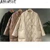 Women's Trench Coats Winter Coat Women Casual Long Cotton Jackets Light Thin Padded Jacket Thickened And Clothes Chaqueta Mujer