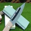 Other Knife Accessories Sharpening Stone Kitchen Tool Fixed Angle Sharpener System White Corundum Whetstone Professional Honing