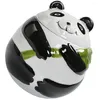 Castiçais Decoração Panda Perfumado Jar Aroma Velas Delicadas Óleos Essenciais Vasos Redondos Para Centrais