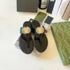 Luxurys Designer Sandal Mule Slide Womens Castary Shoe New Flip Flops Leather Fashion Thong Slipperメン