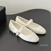 Cloth Ballet flat shoes strap sandal loafers womens Dress shoes designer Office