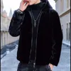 Shanli Dadi Mink Fur Coat for Mens Jacket Winter Casual Spirit IE2A