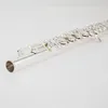 Muramatsu Fluit Professionele Kopernikkel Opening C Sleutel 16 Gat Fluit Verzilverde Muziekinstrumenten Met Koffer en Accessoires