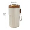 Vattenflaskor 420 ml Digital smart kaffesoleringskopp Rostfritt stål LED -temperatur Display Thermos Botte Car Vehicle Mug