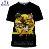 Męskie koszule mamba najlepsza 3d print kung fu gwiazda Bruce lee koszulka mężczyzn tshirt kobiet film streetwear film Martial Arts Aktor Summer Short