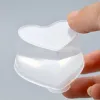 Wholesale 45ml PP Heart Square Shaped Box Disposable Tasting Salad Sauce Take-out Packaging Seasoning Cup 0202