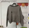 Herr hoodies tröjor mode ess designer hoody hoodie mens hoodie män ential stickad tröja blixtlås bokstaven långärmad tröja lös dimma hoode o