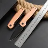 SG XR Folding Knife D2 Black Titanium Coated Drop Point Blade CNC Copper Handle Outdoor Camping Hiking EDC Pocket Folder Knives with Retail Box