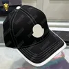 Mens Bola Caps Designer Chapéus para Mulheres Monclair Canvas Bonés de Beisebol Primavera Outono Cap Ajustável Sombrinha Chapéu Bordado Bonnet Casquette