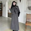 Abito a due pezzi Taglie forti Stile retrò francese Design corto con nappe Giacca da donna Cappotto Gonna lunga a vita alta Moda autunno e inverno