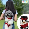 Sac à dos réglable en maille pour chien, respirant, produits de voyage en plein air, sacs pour petit chien, chat, Chihuahua, sac à dos pour animaux de compagnie, 240124