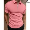 Herenpolo's Mode Poloshirt Man 3D-printen Korte mouw Turn-Down Kraag T Mannelijke Top Tee