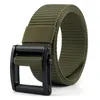 Belts Men's Nylon Belt Fashion Casual Simple All-Match Jeans Accessories Army Training Hunting Canvas Woven Waistband