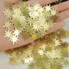 الحفلة ديكور 15G GLITTER PAPER Star Gold Confetti DIY الزفاف عيد ميلاد البالون مستلزمات الشجرة عيد الميلاد الدعائم مربع الجدول