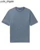 Loro Piano Designer Chemise Hommes t Hommes Bleu Philion Cachemire Soie mélangée T-shirt Manches Courtes Hauts T-shirts QAXQ