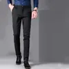 Officiële Business Casual Pak Broek Voor Mannen Mode Lange Broek Mannelijke Katoen Effen Trouwjurk Slim Fit Plus Grote Maat 28-40 240126