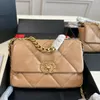 Top Designer Borsa a tracolla con catena Pochette con patta Borse a mano C Portafoglio a quadri Borsa in filo di velluto Doppie lettere Solido Hasp Vita Strisce quadrate Borse da donna di lusso