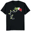 T-shirts pour hommes Joyeux Noël Hommes Chemise Drôle Année Noël Handsy Grgrinchsde Graphique Petit Ami Cadeau À Manches Courtes Mâle Streetwear