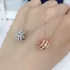 Swarovskis Necklace Designer Women Original Quality Necklaces Romantic Ring Bead Necklace Personalized Full Diamond Waist Ring Necklace