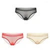 Calcinha feminina 3 pçs / lote sexy mulheres g string senhoras roupa interior renda transparente briefs sem costura tangas calcinha ropa interior femenina