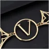 럭셔리 디자이너 키 체인 Twiggy Chain Gold Gold Gold Letter Fashion Womens Bag Charm Keyring Alloy Classic Key Rings -6 Drop Delivery Dhrys