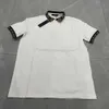 Maglietta da uomo V Polo 23SS Stilista Lettera Stampa Girocollo Casual Estate Traspirante Uomo Donna T-shirt S Colore solido Tops Tees