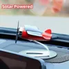 Solar Aircraft Decoration Car Air Freshener Fragrance Airplane Ornament Mini Parfymtillbehör