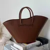 Shoulder Bags Large Capacity Tote For Women Luxury Designer andbag And Purse 2023 New In Fasion Irregular Fan Sape Soulder CrossbodyH2422