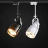 Luzes de pista 25/35W Nordic LED Wall Light American Retro Country Loft Track Lamp Ferro Industrial Loja de Roupas Bar Café Luminária YQ240124