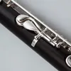 Japan Ebony Flute 874W 17 Buracos Bano Flauta Buraco Aberto Banhado A Prata E Chave Grenadilla Madeira Profissional Flauta 0