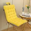 Oreiller en peluche de couleur unie, chaise canapé en coton épais, chambre à coucher, salle à manger chaude, décoration de la maison