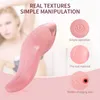 Sälj vuxna produkter kvinnlig tunga som slickar tyst retad uppvärmd elektrisk vibrator simulerad onanator sexprodukter 231129