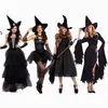 4 stili tema costume donna nuovo vestito cosplay gonna strega di Halloween discoteca festa in maschera per adulti Doll284S