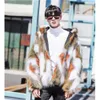 Gd Quan Zhilong – manteau en fourrure de vison pour hommes, même Style, Super Long, hiver, Hip Hop, beau sur le genou, Trench 0TG6