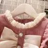 Meisje Jurken Waggel Kinderen Kant Bruiloft Voor Meisjes Kleding Prinses Baby Outfits Winter Lange Mouw Kinderen Kostuums 4 6 8 10 12 Jaar