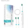 Toothbrush Sonic Electric Automatic Toothrbush Seago958 with 3 Brush Heads USB Charging 5 Modes 40000 Times Vibration/Min IPX7 Waterproof Q240202