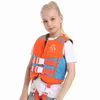 Neoprene Life Jacket For Kids Buoyancy Vest Boys Girls Surfing Vests Diving Flotation Swimming Aid Child 240127