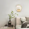 Wandlamp Moderne LED Nordic Zwart Wit Gouden Verlichting Voor Woonkamer Slaapkamer Gangpad Home Decor Armaturen Binnenlampen