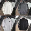 Jesienne zimowe wyściełane ciepłe odwrócona trójkąt dekoracja etykiety szczupły dno topy stojak kołnierzyk Sweter SWEATER SWEATER 1AMSA