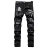 Mens PP Jeans Designer Jeans Fashion Distressed Ripped Bikers Womens Denim cargo embroidery Men punk Pants PP3176