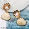 Factory Outlet 70%rabatt 2021 Trend New Natural Pearl Shell Cool Wind Super Fairy Personality Fashion Earrings Jo2q CGKK