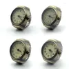 Cluster Ringe Paar Vintage Ringuhr Stretch Quarz Bronze Finger Römische Ziffer Uhren Schmuck Unisex Uhr Geschenke für Liebhaber Wh284P