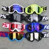 Occhiali da sole 100 Occhiali da motocross Occhiali MX Off Road Masque Caschi Occhiali per moto Dirt Bike PL2T