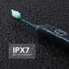 Diş fırçası otomatik sonik elektrik diş fırçası 10 mod USB şarjı yetişkin için ultrasonik diş fırçası 5/10 yedek kafa kiti Q240202