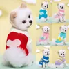 Dog Apparel Puppy Pullover Color-block Sweaters Pet Knitted Sweater Clothing Small Clothes Products Keep Warm Winter