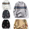 Pullover sweater Long Sleeve Sweater Sweatshirt Embroidery Knitwear Man Clothing Winter Clothes Mens Designer embroidered Sweaters 1GPNI