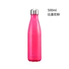 Water Bottles HILIFE Single Wall Bottle500MLWater Cola Bottle Stainless Steel Outdoor Travel Sports Drink