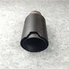 Muffler Inlet 6M Fl Matte Black M Performance Carbon Exhaust Tips Car Tail Pipes 1Pcs Drop Delivery Mobiles Motorcycles Parts System Dhw6X